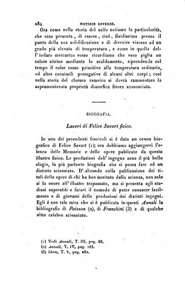 Annali di fisica, chimica e matematiche col bullettino dell'industria meccanica e chimica