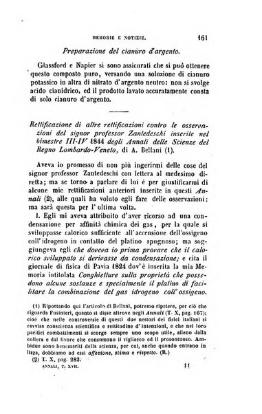 Annali di fisica, chimica e matematiche col bullettino dell'industria meccanica e chimica