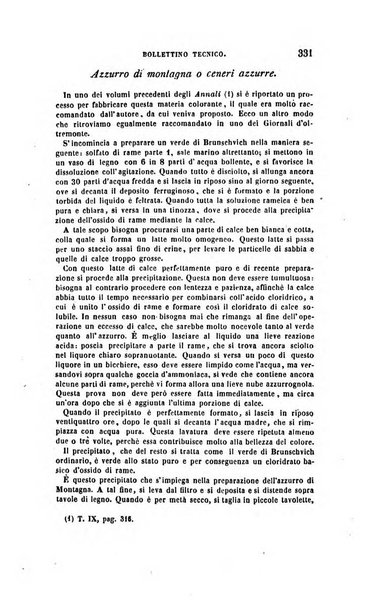 Annali di fisica, chimica e matematiche col bullettino dell'industria meccanica e chimica