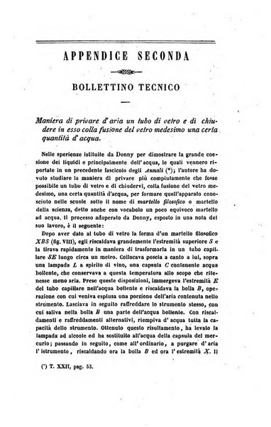 Annali di fisica, chimica e scienze accessorie coi bollettini di farmacia e di tecnologia