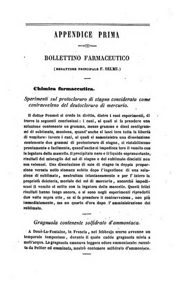 Annali di fisica, chimica e scienze accessorie coi bollettini di farmacia e di tecnologia