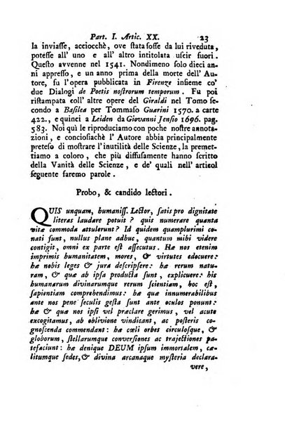 Biblioteca antica e moderna di storia letteraria ossia giornale critico, ed istruttivo de'libri, che a letteraria storia appartengono, secondo l'ordine delle materie accuratamente disposti