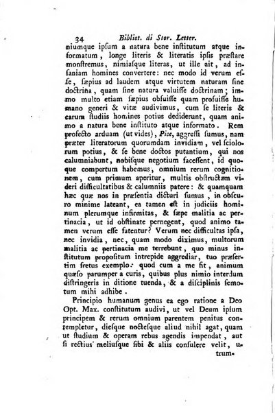 Biblioteca antica e moderna di storia letteraria ossia giornale critico, ed istruttivo de'libri, che a letteraria storia appartengono, secondo l'ordine delle materie accuratamente disposti