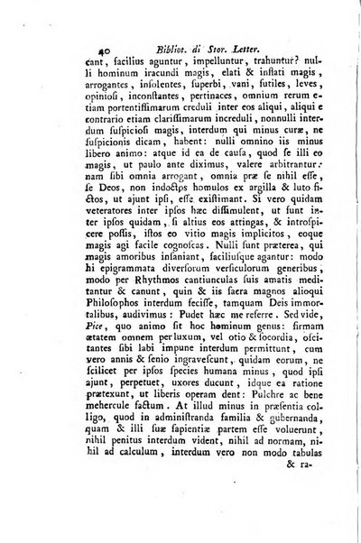 Biblioteca antica e moderna di storia letteraria ossia giornale critico, ed istruttivo de'libri, che a letteraria storia appartengono, secondo l'ordine delle materie accuratamente disposti