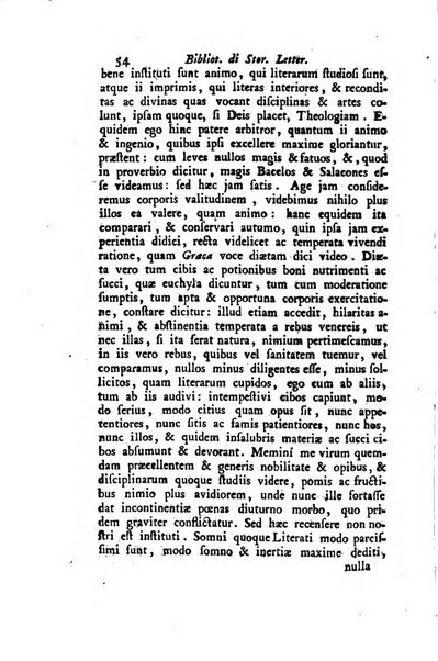 Biblioteca antica e moderna di storia letteraria ossia giornale critico, ed istruttivo de'libri, che a letteraria storia appartengono, secondo l'ordine delle materie accuratamente disposti