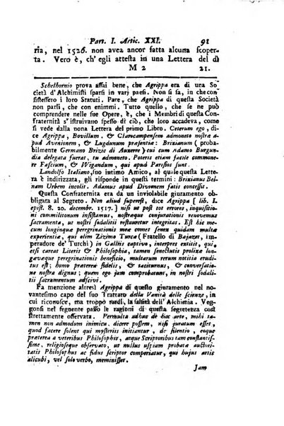 Biblioteca antica e moderna di storia letteraria ossia giornale critico, ed istruttivo de'libri, che a letteraria storia appartengono, secondo l'ordine delle materie accuratamente disposti