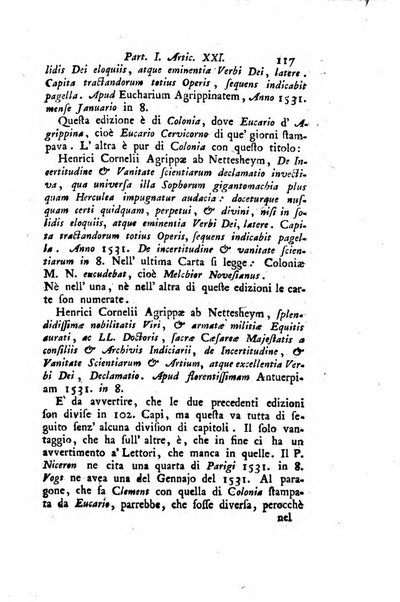 Biblioteca antica e moderna di storia letteraria ossia giornale critico, ed istruttivo de'libri, che a letteraria storia appartengono, secondo l'ordine delle materie accuratamente disposti