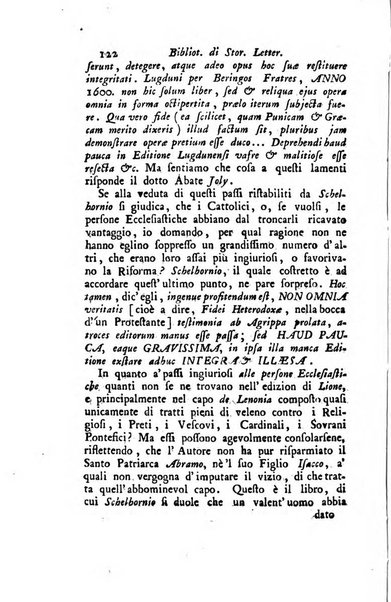 Biblioteca antica e moderna di storia letteraria ossia giornale critico, ed istruttivo de'libri, che a letteraria storia appartengono, secondo l'ordine delle materie accuratamente disposti