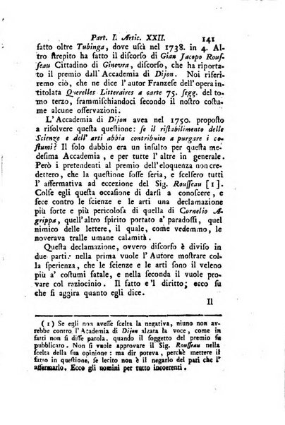 Biblioteca antica e moderna di storia letteraria ossia giornale critico, ed istruttivo de'libri, che a letteraria storia appartengono, secondo l'ordine delle materie accuratamente disposti