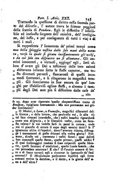 Biblioteca antica e moderna di storia letteraria ossia giornale critico, ed istruttivo de'libri, che a letteraria storia appartengono, secondo l'ordine delle materie accuratamente disposti