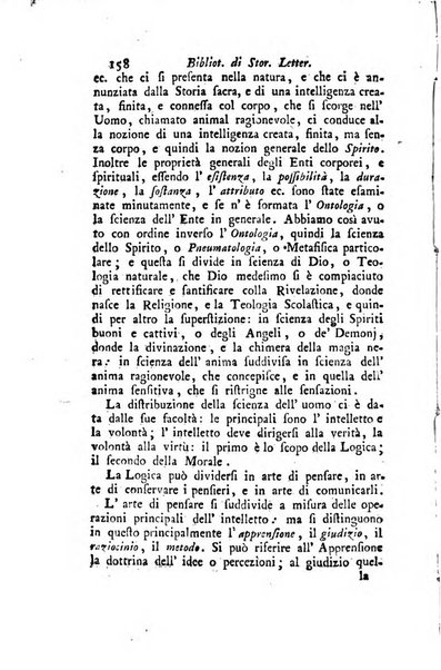 Biblioteca antica e moderna di storia letteraria ossia giornale critico, ed istruttivo de'libri, che a letteraria storia appartengono, secondo l'ordine delle materie accuratamente disposti