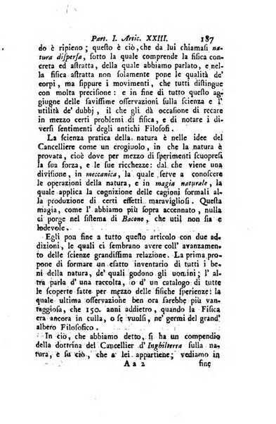 Biblioteca antica e moderna di storia letteraria ossia giornale critico, ed istruttivo de'libri, che a letteraria storia appartengono, secondo l'ordine delle materie accuratamente disposti