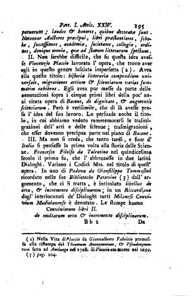 Biblioteca antica e moderna di storia letteraria ossia giornale critico, ed istruttivo de'libri, che a letteraria storia appartengono, secondo l'ordine delle materie accuratamente disposti