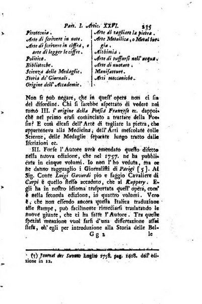 Biblioteca antica e moderna di storia letteraria ossia giornale critico, ed istruttivo de'libri, che a letteraria storia appartengono, secondo l'ordine delle materie accuratamente disposti