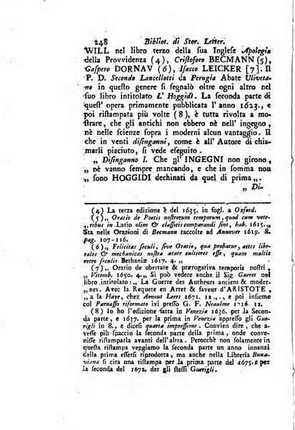 Biblioteca antica e moderna di storia letteraria ossia giornale critico, ed istruttivo de'libri, che a letteraria storia appartengono, secondo l'ordine delle materie accuratamente disposti