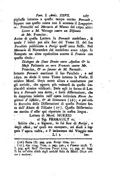 Biblioteca antica e moderna di storia letteraria ossia giornale critico, ed istruttivo de'libri, che a letteraria storia appartengono, secondo l'ordine delle materie accuratamente disposti