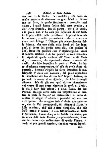 Biblioteca antica e moderna di storia letteraria ossia giornale critico, ed istruttivo de'libri, che a letteraria storia appartengono, secondo l'ordine delle materie accuratamente disposti