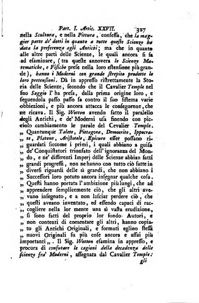 Biblioteca antica e moderna di storia letteraria ossia giornale critico, ed istruttivo de'libri, che a letteraria storia appartengono, secondo l'ordine delle materie accuratamente disposti