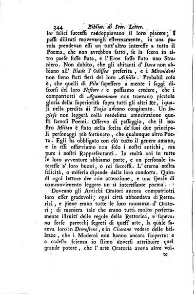 Biblioteca antica e moderna di storia letteraria ossia giornale critico, ed istruttivo de'libri, che a letteraria storia appartengono, secondo l'ordine delle materie accuratamente disposti