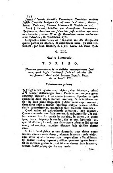 Biblioteca antica e moderna di storia letteraria ossia giornale critico, ed istruttivo de'libri, che a letteraria storia appartengono, secondo l'ordine delle materie accuratamente disposti