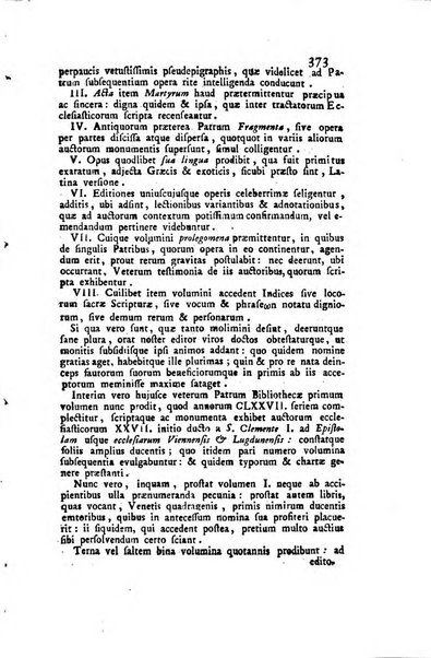 Biblioteca antica e moderna di storia letteraria ossia giornale critico, ed istruttivo de'libri, che a letteraria storia appartengono, secondo l'ordine delle materie accuratamente disposti