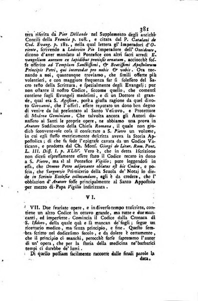 Biblioteca antica e moderna di storia letteraria ossia giornale critico, ed istruttivo de'libri, che a letteraria storia appartengono, secondo l'ordine delle materie accuratamente disposti