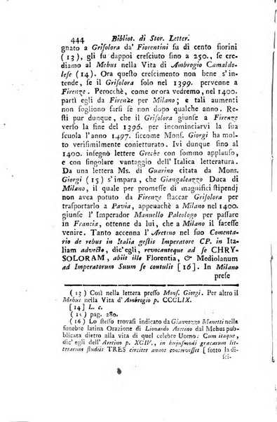 Biblioteca antica e moderna di storia letteraria ossia giornale critico, ed istruttivo de'libri, che a letteraria storia appartengono, secondo l'ordine delle materie accuratamente disposti