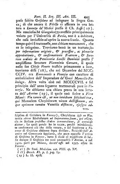 Biblioteca antica e moderna di storia letteraria ossia giornale critico, ed istruttivo de'libri, che a letteraria storia appartengono, secondo l'ordine delle materie accuratamente disposti