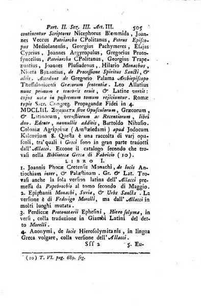 Biblioteca antica e moderna di storia letteraria ossia giornale critico, ed istruttivo de'libri, che a letteraria storia appartengono, secondo l'ordine delle materie accuratamente disposti