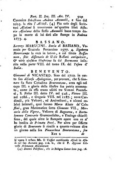 Biblioteca antica e moderna di storia letteraria ossia giornale critico, ed istruttivo de'libri, che a letteraria storia appartengono, secondo l'ordine delle materie accuratamente disposti