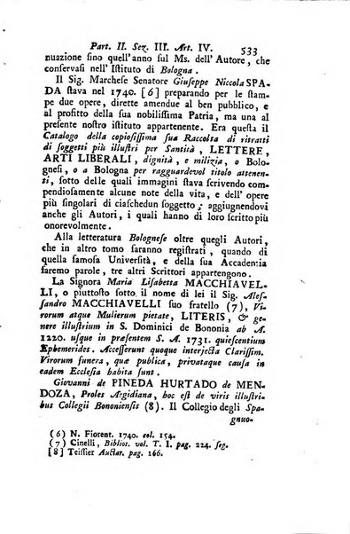 Biblioteca antica e moderna di storia letteraria ossia giornale critico, ed istruttivo de'libri, che a letteraria storia appartengono, secondo l'ordine delle materie accuratamente disposti