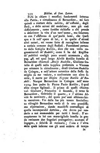 Biblioteca antica e moderna di storia letteraria ossia giornale critico, ed istruttivo de'libri, che a letteraria storia appartengono, secondo l'ordine delle materie accuratamente disposti