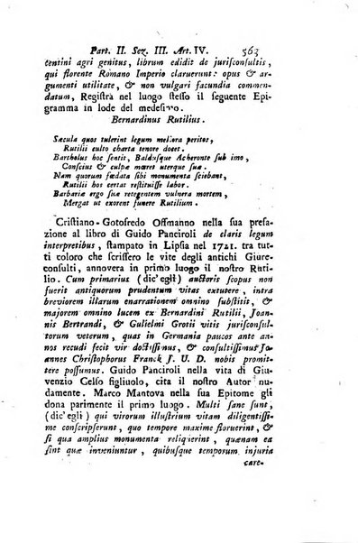 Biblioteca antica e moderna di storia letteraria ossia giornale critico, ed istruttivo de'libri, che a letteraria storia appartengono, secondo l'ordine delle materie accuratamente disposti