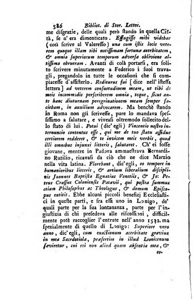 Biblioteca antica e moderna di storia letteraria ossia giornale critico, ed istruttivo de'libri, che a letteraria storia appartengono, secondo l'ordine delle materie accuratamente disposti