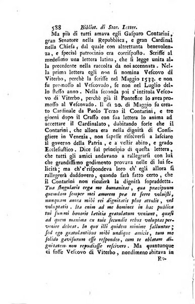 Biblioteca antica e moderna di storia letteraria ossia giornale critico, ed istruttivo de'libri, che a letteraria storia appartengono, secondo l'ordine delle materie accuratamente disposti