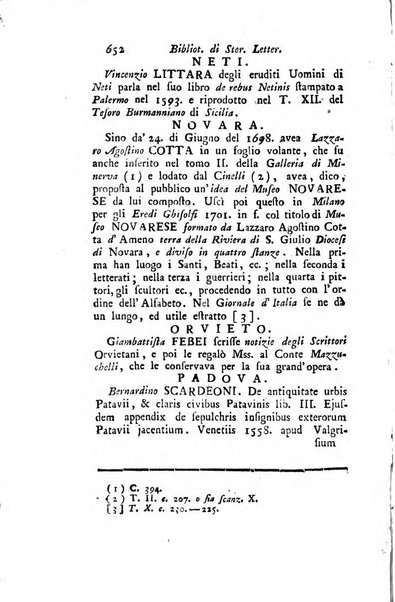 Biblioteca antica e moderna di storia letteraria ossia giornale critico, ed istruttivo de'libri, che a letteraria storia appartengono, secondo l'ordine delle materie accuratamente disposti