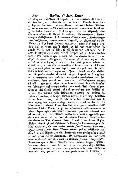 Biblioteca antica e moderna di storia letteraria ossia giornale critico, ed istruttivo de'libri, che a letteraria storia appartengono, secondo l'ordine delle materie accuratamente disposti