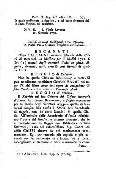 Biblioteca antica e moderna di storia letteraria ossia giornale critico, ed istruttivo de'libri, che a letteraria storia appartengono, secondo l'ordine delle materie accuratamente disposti