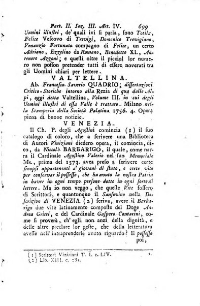 Biblioteca antica e moderna di storia letteraria ossia giornale critico, ed istruttivo de'libri, che a letteraria storia appartengono, secondo l'ordine delle materie accuratamente disposti