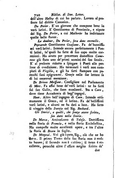 Biblioteca antica e moderna di storia letteraria ossia giornale critico, ed istruttivo de'libri, che a letteraria storia appartengono, secondo l'ordine delle materie accuratamente disposti