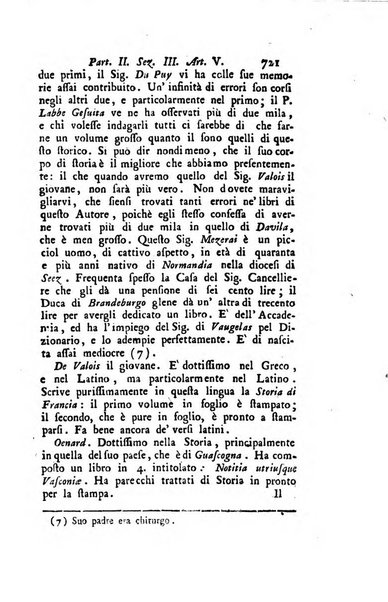 Biblioteca antica e moderna di storia letteraria ossia giornale critico, ed istruttivo de'libri, che a letteraria storia appartengono, secondo l'ordine delle materie accuratamente disposti