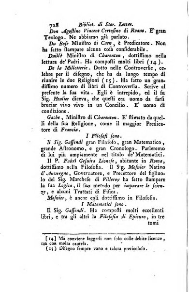 Biblioteca antica e moderna di storia letteraria ossia giornale critico, ed istruttivo de'libri, che a letteraria storia appartengono, secondo l'ordine delle materie accuratamente disposti