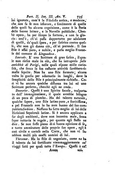 Biblioteca antica e moderna di storia letteraria ossia giornale critico, ed istruttivo de'libri, che a letteraria storia appartengono, secondo l'ordine delle materie accuratamente disposti