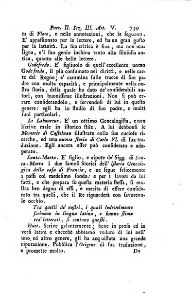 Biblioteca antica e moderna di storia letteraria ossia giornale critico, ed istruttivo de'libri, che a letteraria storia appartengono, secondo l'ordine delle materie accuratamente disposti