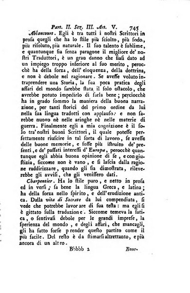 Biblioteca antica e moderna di storia letteraria ossia giornale critico, ed istruttivo de'libri, che a letteraria storia appartengono, secondo l'ordine delle materie accuratamente disposti