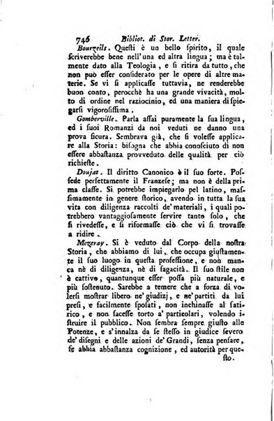 Biblioteca antica e moderna di storia letteraria ossia giornale critico, ed istruttivo de'libri, che a letteraria storia appartengono, secondo l'ordine delle materie accuratamente disposti