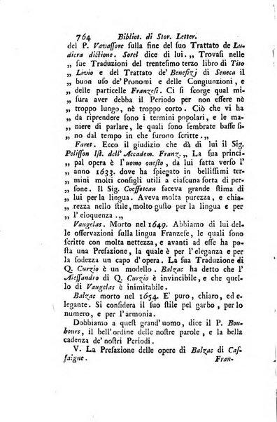 Biblioteca antica e moderna di storia letteraria ossia giornale critico, ed istruttivo de'libri, che a letteraria storia appartengono, secondo l'ordine delle materie accuratamente disposti