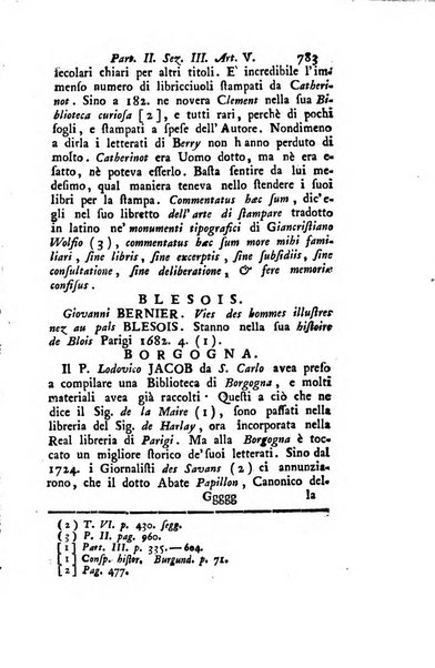 Biblioteca antica e moderna di storia letteraria ossia giornale critico, ed istruttivo de'libri, che a letteraria storia appartengono, secondo l'ordine delle materie accuratamente disposti