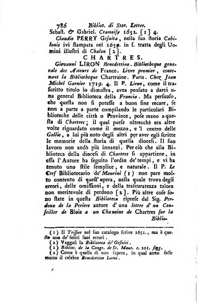 Biblioteca antica e moderna di storia letteraria ossia giornale critico, ed istruttivo de'libri, che a letteraria storia appartengono, secondo l'ordine delle materie accuratamente disposti