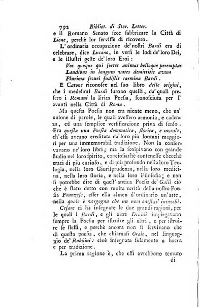 Biblioteca antica e moderna di storia letteraria ossia giornale critico, ed istruttivo de'libri, che a letteraria storia appartengono, secondo l'ordine delle materie accuratamente disposti